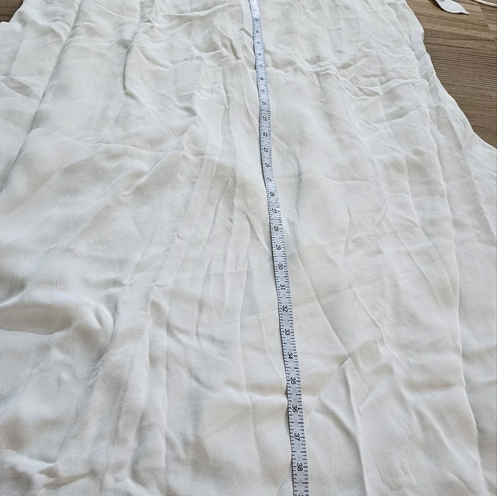 Tory Burch‎ Evalene Ivory Leaf Cold Shoulder Maxi Dress Size 4